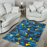 Shark Dangerous Area Rug