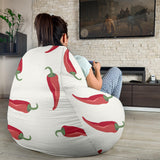 Chili Peppers Pattern Bean Bag Cover