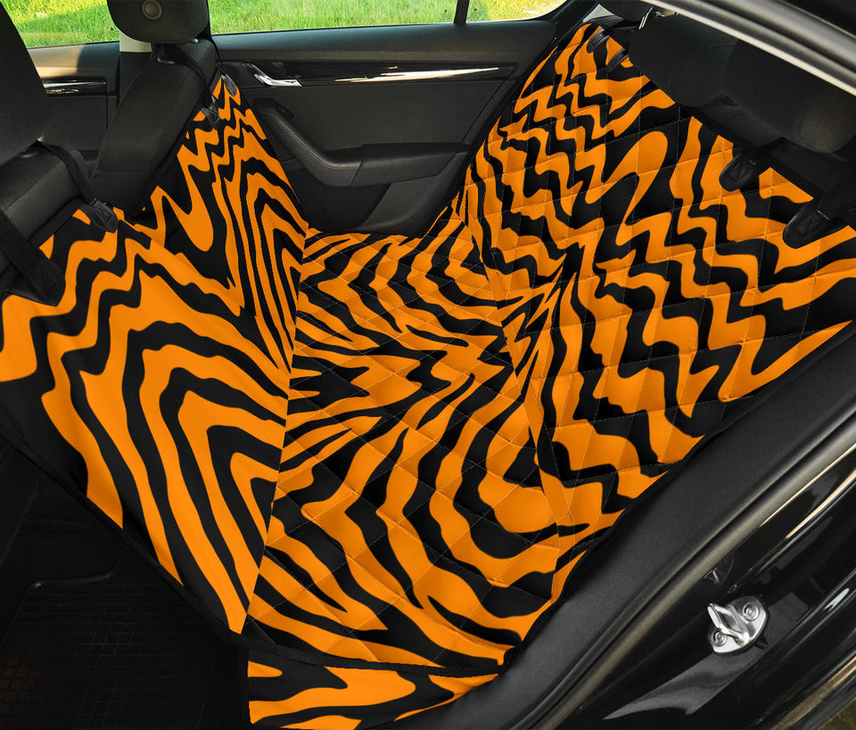 Bengal Tigers Skin Print Pattern Dog Car Seat Covers
