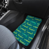 Crocodile Pattern Front Car Mats