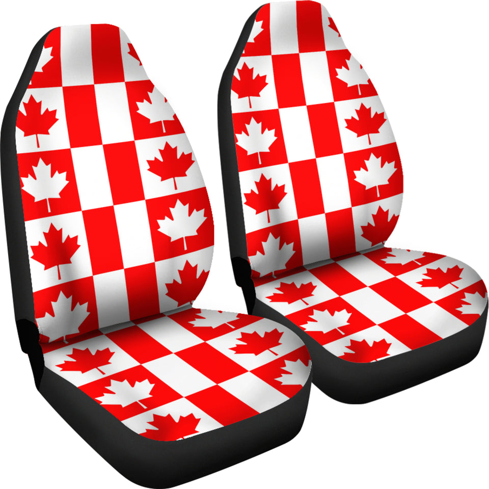 Canada Pattern Print Design 05 Universal Fit Car Seat Covers