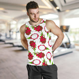 dragon fruits white background Men Tank Top