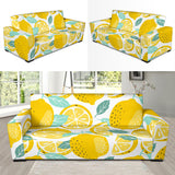 Lemon Design Pattern Sofa Slipcover