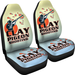 Clay Pigeon Car Seat Covers