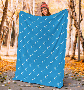 Darts Pattern Print Design 05 Premium Blanket
