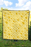 Cheese Texture Premium Quilt