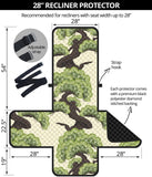 Bonsai pattern Recliner Cover Protector