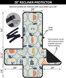 apples leaves pattern Recliner Cover Protector