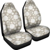 Scallop Shell Pattern  Universal Fit Car Seat Covers