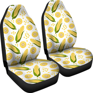 Corn Pattern Print Design 05 Universal Fit Car Seat Covers