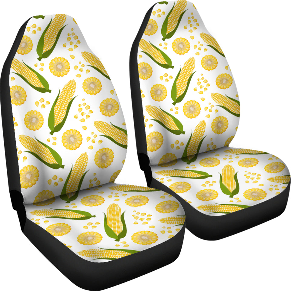 Corn Pattern Print Design 05 Universal Fit Car Seat Covers