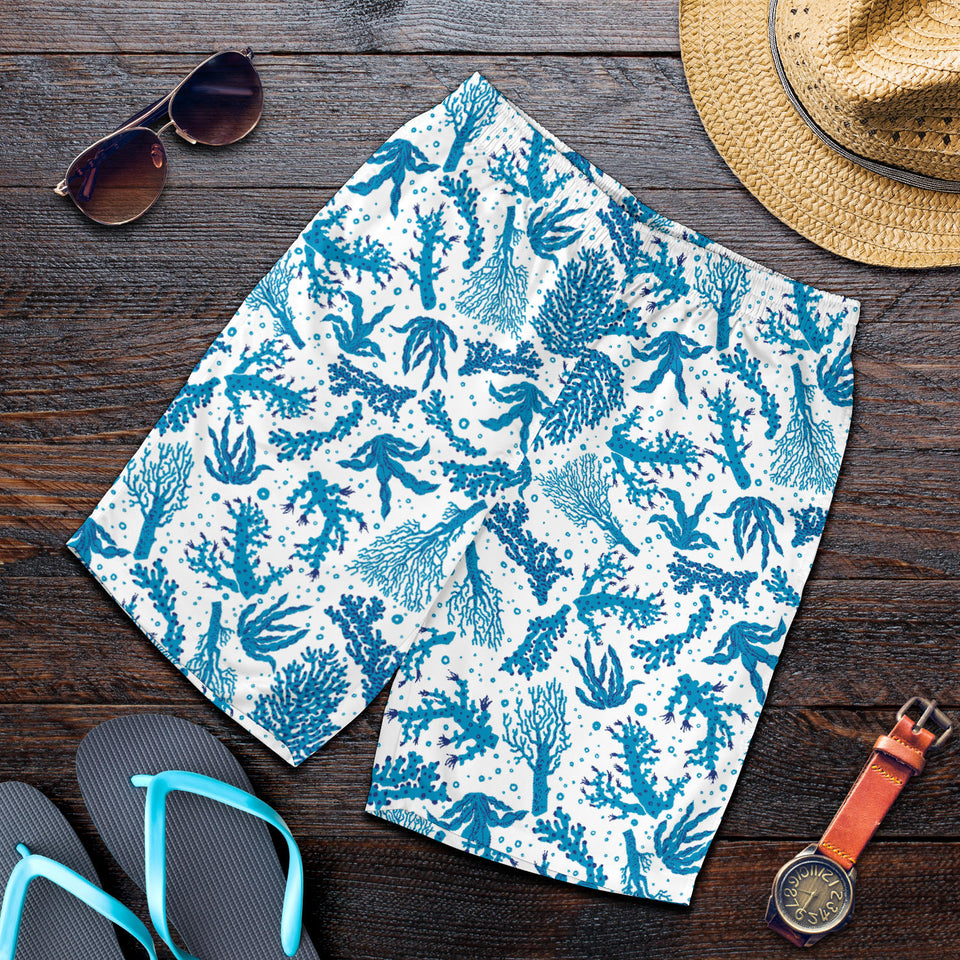 Coral Reef Pattern Print Design 01 Men Shorts