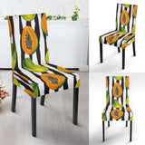 Papaya Design Pattern Dining Chair Slipcover