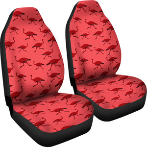 Ostrich Pattern Print Design 03 Universal Fit Car Seat Covers