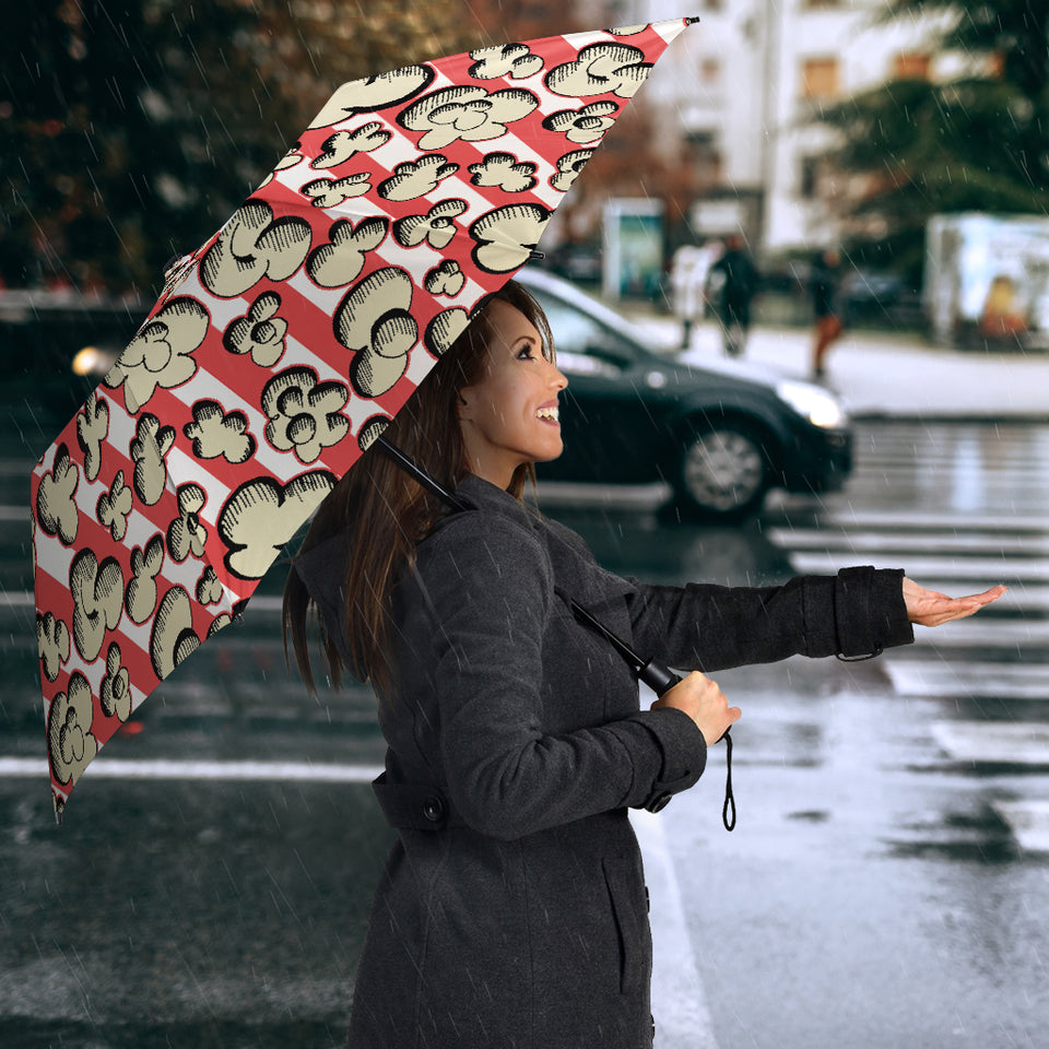 Popcorn Pattern Print Design 05 Umbrella