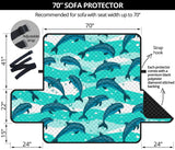 Dolphin sea pattern Sofa Cover Protector