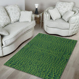 Crocodile Skin Printed Area Rug