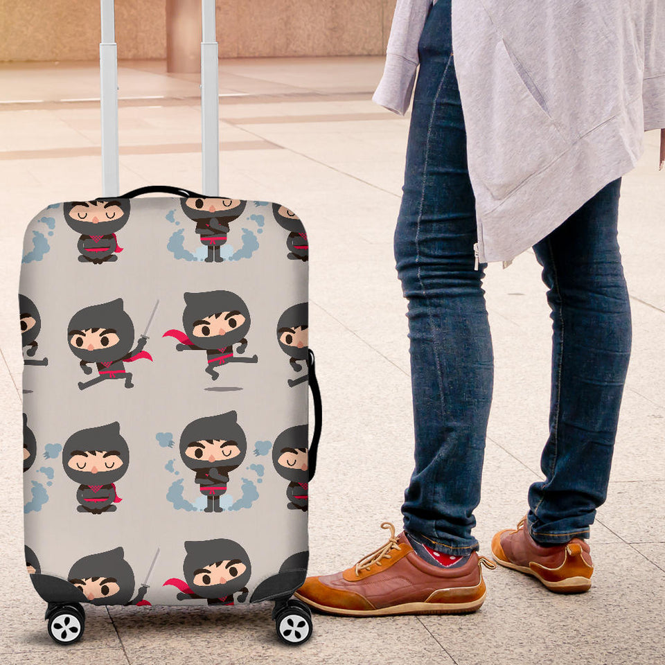 Cute Ninja Pattern Luggage Covers