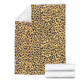 Leopard Skin Print Premium Blanket
