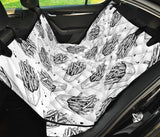 Hand Drawn French Fries Pattern Dog Car Seat Covers