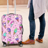 Cute Ice Cream Cone Animal Pattern Luggage Covers