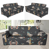 Cute Koala Pattern Sofa Slipcover