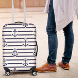 Anchor Rope Nautical  Pattern Luggage Covers