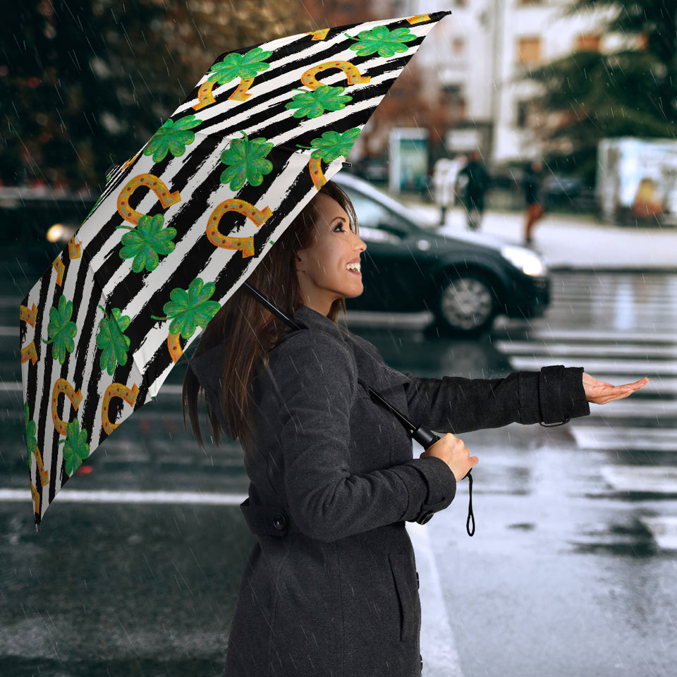 Horseshoes Pattern Print Design 01 Umbrella