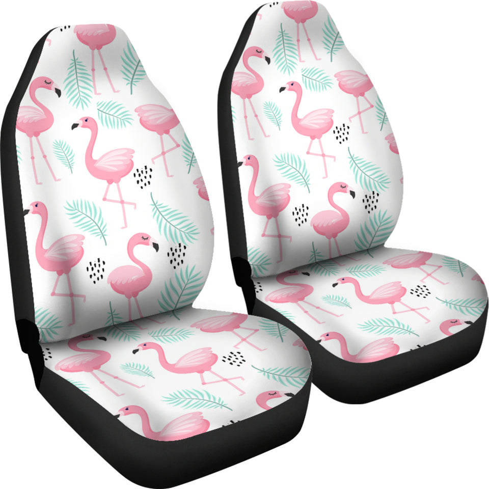 Cute Flamingo Pattern Universal Fit Car Seat Covers