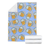 Beer Pattern Premium Blanket