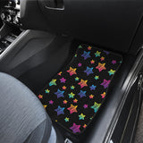 Colorful Star Pattern Front Car Mats