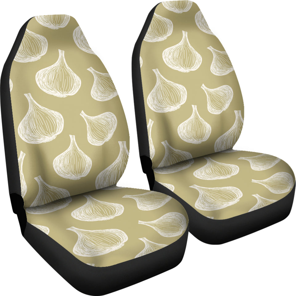 Garlic Design Pattern Universal Fit Car Seat Covers