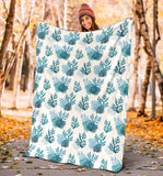 Coral Reef Pattern Print Design 04 Premium Blanket