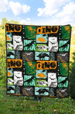 Dinosaurs Print Pattern Premium Quilt