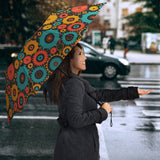 Gear Pattern Print Design 01 Umbrella