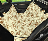 Windmill Wheat Pattern Dog Car Seat Covers