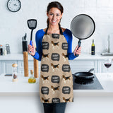 Beagle Pattern Adjustable Apron