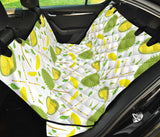 Durian Pattern Background Dog Car Seat Covers