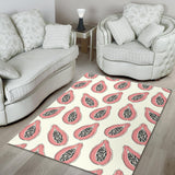 Papaya Pattern Area Rug