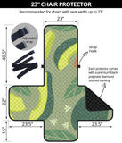 Avocado pattern Chair Cover Protector