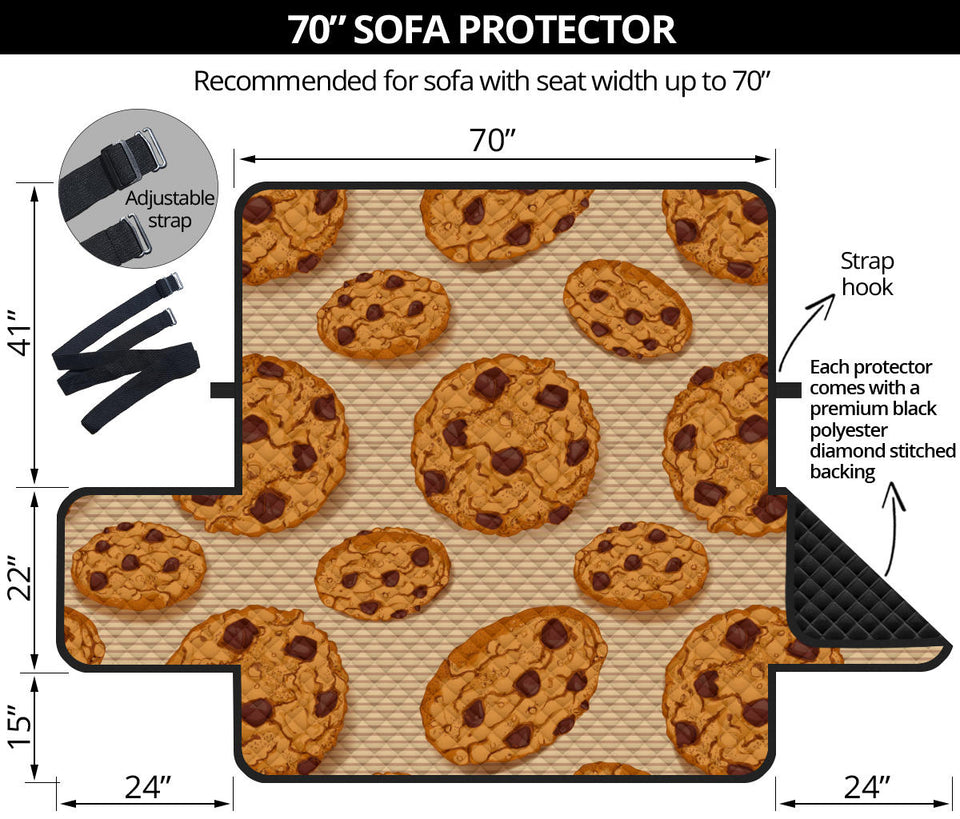 Cookie pattern Sofa Cover Protector
