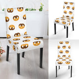 Pretzels Pattern Print Design 02 Dining Chair Slipcover