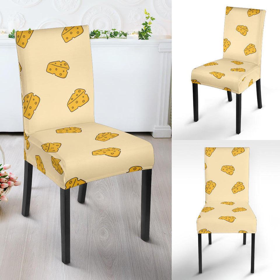 Cheese Pattern Dining Chair Slipcover