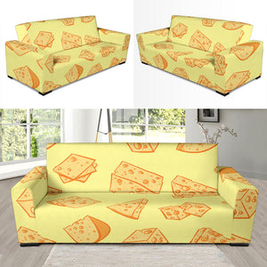 Cheese Design Pattern Sofa Slipcover