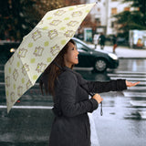 Cute Cartoon Frog Baby Pattern Umbrella