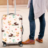 Cute Chihuahua Puppie Pattern Luggage Covers