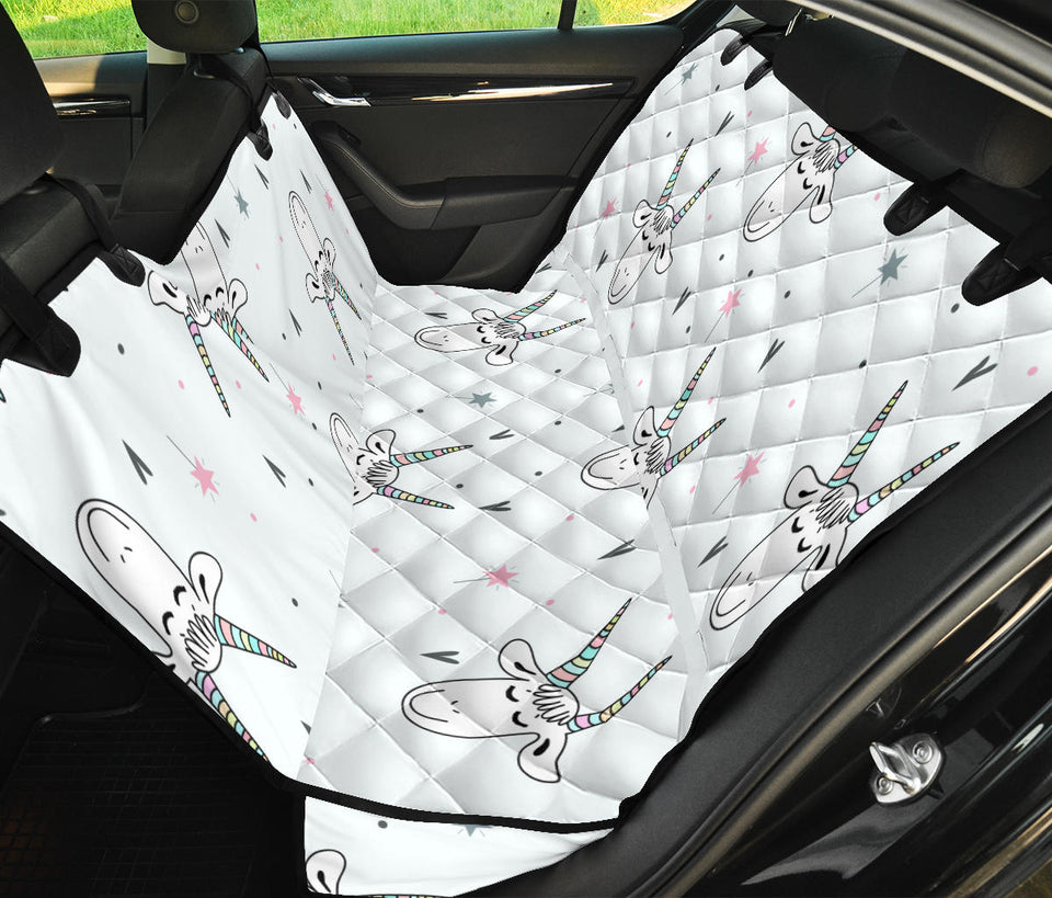 Cute Goat Design Pattern Dog Car Seat Covers