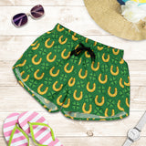 Horseshoes Pattern Print Design 05 Women Shorts