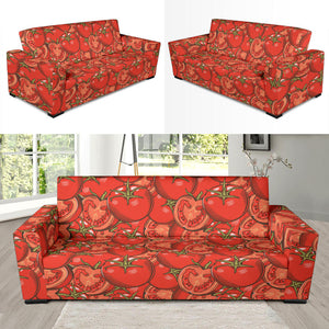 Red Tomato Pattern Sofa Slipcover