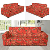 Red Tomato Pattern Sofa Slipcover